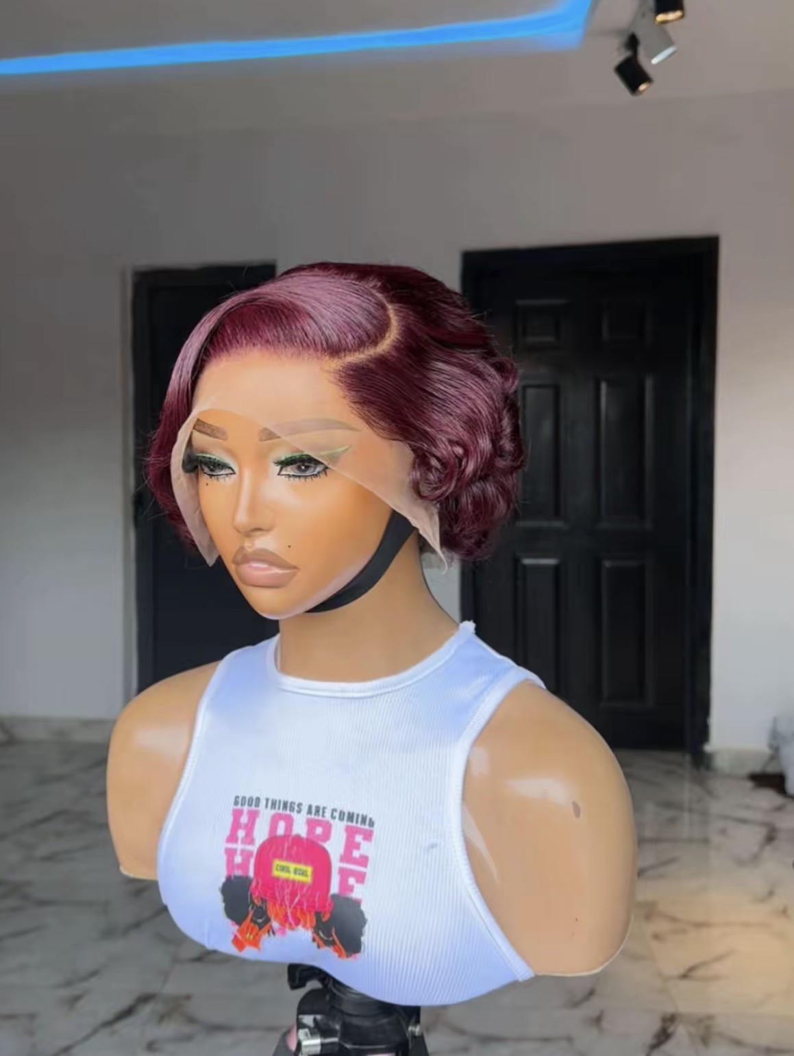 Colored Wig Tiwa