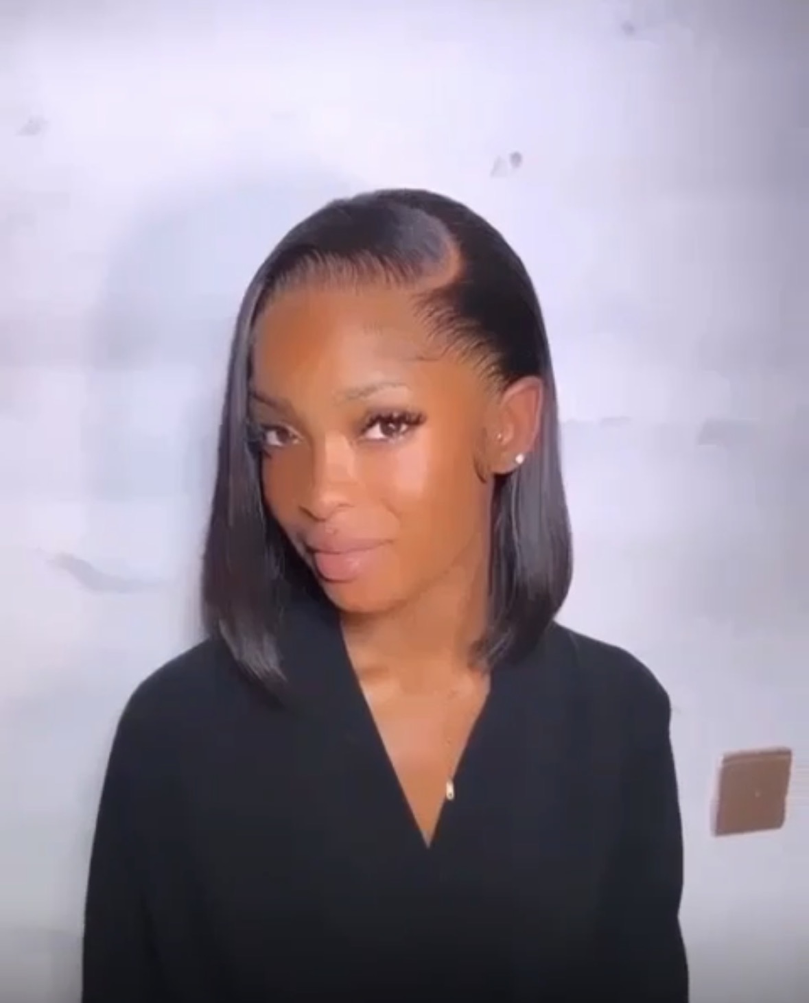 12” Humanhair Full Frontal Bob