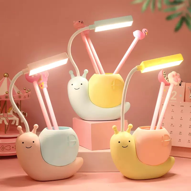 Snail Penholder Lamp